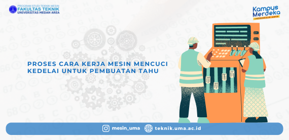 Proses Cara Kerja Mesin Mencuci Kedelai untuk Pembuatan Tahu