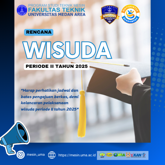 rencana wisuda periode II tahun 2025